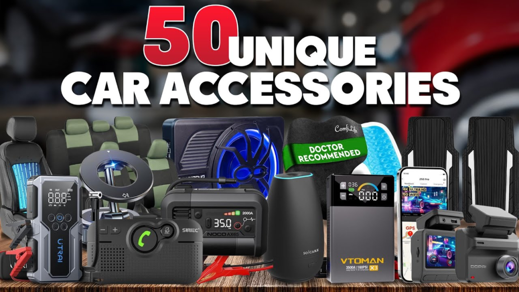 Best auto accessories for cars in 2026, featuring useful car gadgets and practical accessories for comfort and convenience.